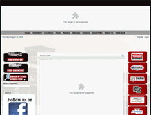 Tablet Screenshot of mcclainsrv.dealerweb.myrvadvantage.com