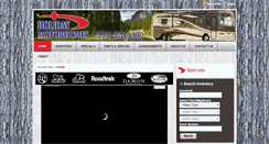 Desktop Screenshot of holidaymotorhomes.server3.myrvadvantage.com