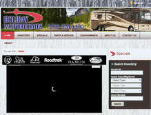 Tablet Screenshot of holidaymotorhomes.server3.myrvadvantage.com