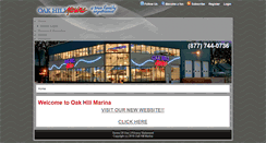 Desktop Screenshot of oakhillmarina.dealerweb.myrvadvantage.com