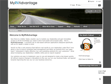 Tablet Screenshot of mrva2.dealerweb.myrvadvantage.com